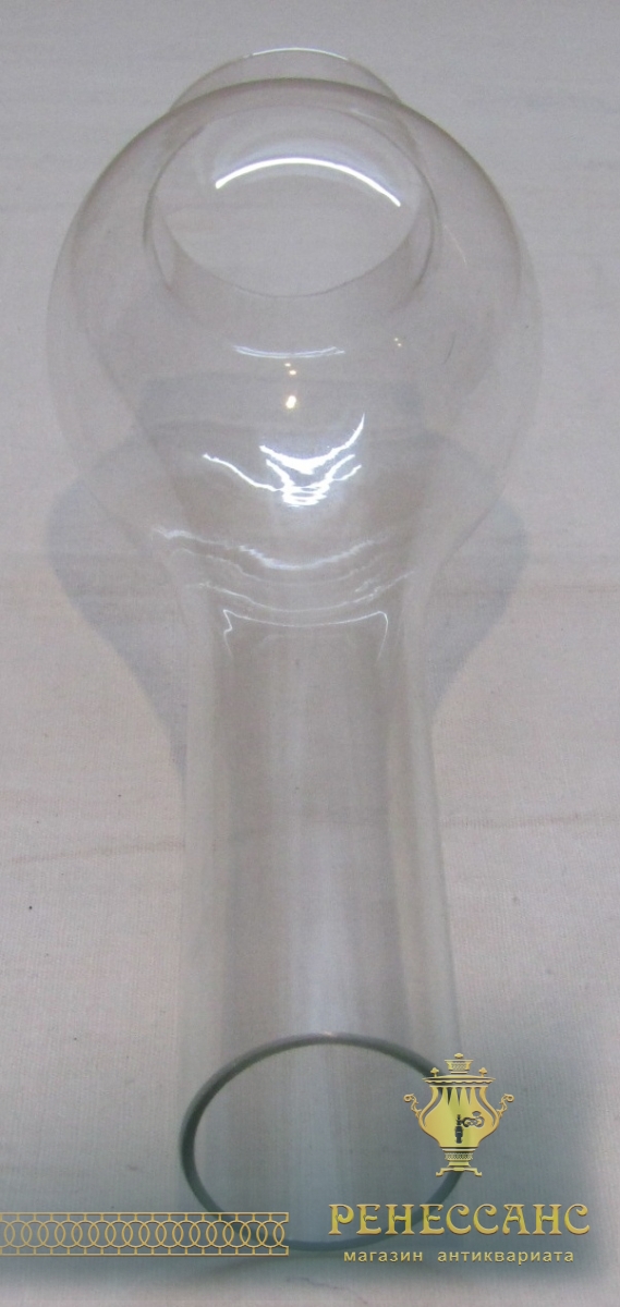 Купить Колба, стекло на керосиновую лампу, 41 мм №5055 в антикварном .