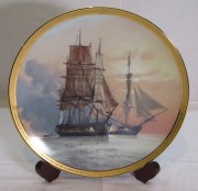 Панно, тарелка коллекционная «Корабль»Derek Gardner 1986 год №6757