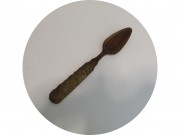 Ложка старинная большая Резная Дерево №13573