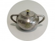 Сахарница старинная "А. Кач" Россия 19 век №13628