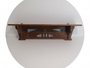 Полка старинная настенная С накладками Модерн Дерево 19-20 век №13664