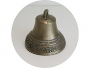 Колокольчик старинный Колокол поддужный "ЗВЕНИ УНЫЛА ПОТДУГОЙ КОЛОКОЛ ДАР ВАЛДАЯ " 19 век №13761