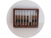 Счеты старинные маленькие №13892