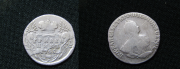 Монета гривенник Серебро Елизавета Петровна 1745 год №11317