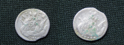 Монета 5 копеек Серебро Елизавета Петровна 1756 год №11288