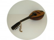 Мандолина старинная, музыкальный инструмент Ленинград 1957 год №12500