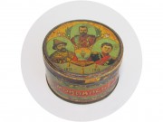 Банка, шкатулка жестяная Монпансье "К 300 летию дома Романовых" 1613-1913 г Сыромятников №12867