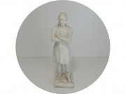 Статуэтка старинная, скульптура "Пушкин" Гипс 19-20 век №12918