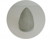 Плафон старинный для лампы, бра, люстры Стекло Шишка №13241