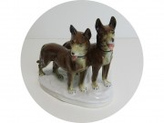 Фигура, статуэтка старинная Wagner Фарфор ГДР №13453