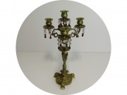 Канделябр старинный, подсвечник Бронза 19 век №13472