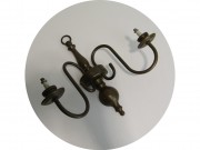 Бра латунная старинная №13479