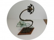 Бра старинная, светильник латунный №13506