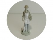 Фигура, статуэтка старинная "Мальчик" Фарфор Испания? №13519