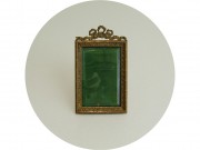 Рамка для фото, фоторамка старинная Бронза Стекло с фацетом №13567