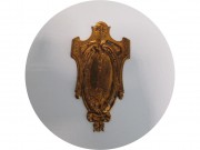 Накладка старинная Элемент мебели Латунь 19 век №13683