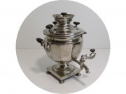 Самовар старинный угольный "чаша" На 2 л Эгоист "Бр. Сомовых" Россия 19 век №1912