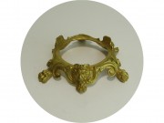 Основа от светильника старинная, от лампы, нога "Лев" Бронза Позолота №13810