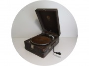 Патефон старинный, граммофон Рабочий 1935 год СССР №13916