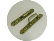 Ручки старинные дверные Латунь Пара №13949