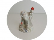 Статуэтка старинная, фигура "Дед Мороз" Фарфор Городница СССР №13967